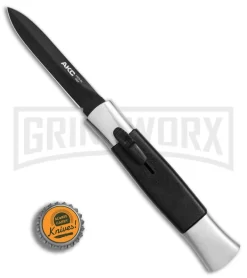 AKC 077 Concord Polish/Black OTF Automatic Knife - Dagger Black -Knives Sale Online Shop AKC 077 Concord Polish Blackdagger black BP25717 er bottlecap large