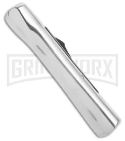 AKC Concord Polish/Black OTF Automatic Knife - Satin Plain -Knives Sale Online Shop AKC Concord Polish Black OTF Automatic Knife Satin Plain GX 41618 hd side large