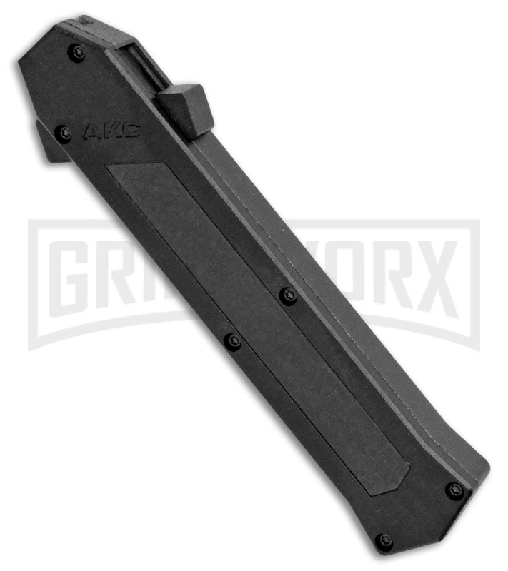 AKC F-16 D/A Bayonet OTF Automatic Knife Black Carbon Fiber (3.3" Bayo) 2 AKC F-16 D/A Bayonet OTF Automatic Knife Black Carbon Fiber (3.3" Bayo) - Image 2