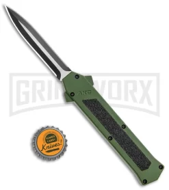 AKC F-16 Green D/A Dagger OTF Automatic Knife - Dagger Two Tone Plain 7 AKC F-16 Green D/A Dagger OTF Automatic Knife - Dagger Two Tone Plain -Knives Sale Online Shop AKC F 16 DA Dagger OTF Auto Green TT BHQ 115400 jr bottlecap large