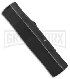 AKC Minion Concord Black OTF Automatic Knife - Flat Gold Plain 5 AKC Minion Concord Black OTF Automatic Knife - Flat Gold Plain -Knives Sale Online Shop AKC Minion OTF Concord Black Gold Flat BHQ 52367 jr side large