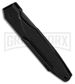 AKC X-treme Dandy Black Aluminum Automatic Knife - Black Stonewash Plain 6 AKC X-treme Dandy Black Aluminum Automatic Knife - Black Stonewash Plain -Knives Sale Online Shop Akc Xtreme Dandy Black Aluminum AK Black SW BHQ 175549 td side large