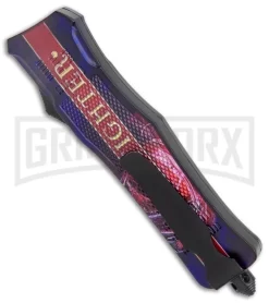 Atomic Defender Large OTF Automatic Knife Fire Fighter - Dagger Two-Tone -Knives Sale Online Shop Atomic Defender Large OTF Auto Fire Fighter Dagger TT GX 37362 jr side large