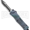 Atomic Defender Mini OTF Automatic Knife Digi Camo - Two Tone Tanto Serr