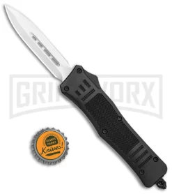 Atomic Defender Medium OTF Automatic Knife Black - Satin Dagger -Knives Sale Online Shop Atomic Medium Defender Black OTF Auto Dagger Satin GX 35868 jr bottlecap large