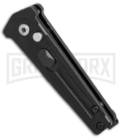Bear Ops Black Bold Action III Mini Automatic Knife - Black Plain -Knives Sale Online Shop Bear Ops Bold Action III mini black black BHQ 68882 er spine large