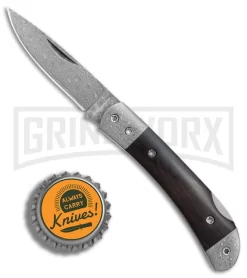 Boker Magnum Damascus Countess Ebony Folding Knife - Damascus Plain -Knives Sale Online Shop Boker Magnum Damascus Countess BHQ 80864 er bottlecap large