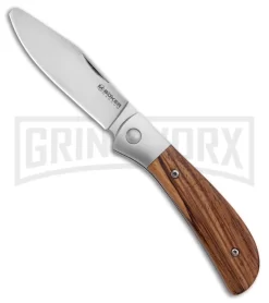 Boker Magnum Kids Slip Joint Knife Zebrawood - Satin Plain
