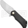 Boker Golem Liner Lock Knife Black G-10 - Stonewash Plain