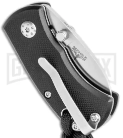 Boker Plus Rockhopper Folding Knife G-10 - Black -Knives Sale Online Shop Boker Plus Rockhopper LL Black G 10 01BO317 BHQ 118387 jr side large