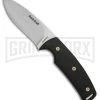 Browning Bush Craft Ultra Black G-10 Fixed Blade Knife - Satin Plain