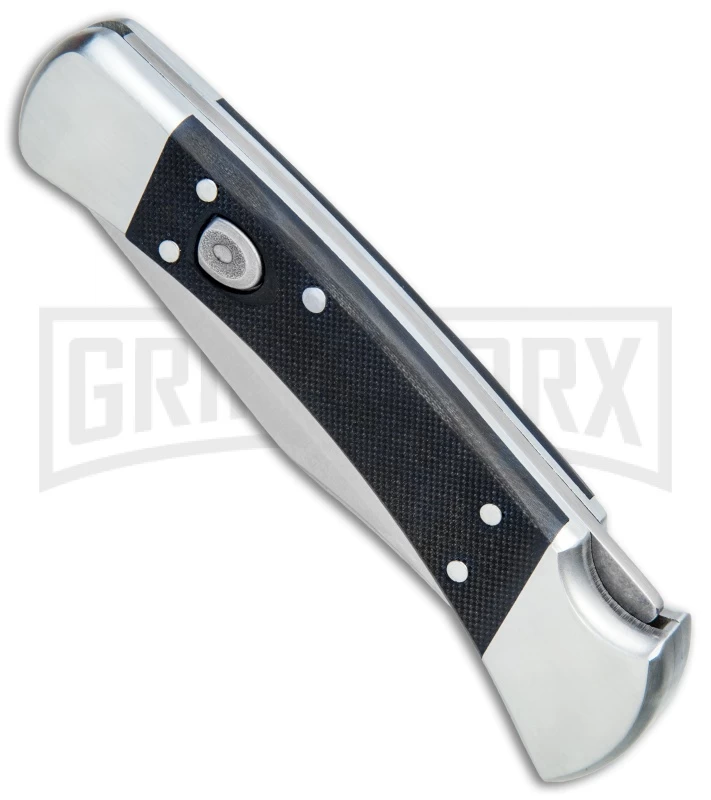 Buck Knives Buck 110 Elite Automatic Black G-10 Lockback Knife - Satin Plain 2 Buck Knives Buck 110 Elite Automatic Black G-10 Lockback Knife - Satin Plain - Image 2