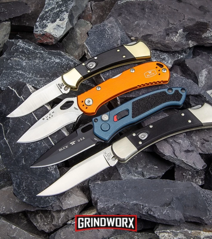 Buck Knives Buck 110 Elite Automatic Black G-10 Lockback Knife - Satin Plain 5 Buck Knives Buck 110 Elite Automatic Black G-10 Lockback Knife - Satin Plain - Image 5