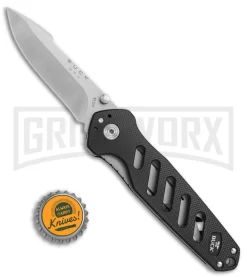 Buck Knives Buck Black Alpha Crosslock Knife W/ Saw & Gut Hook Blade 0183BKS1-B -Knives Sale Online Shop Buck 183 Alpha Crosslock black saw gut hook satin 0183BKS1 BHQ 66587 er size large