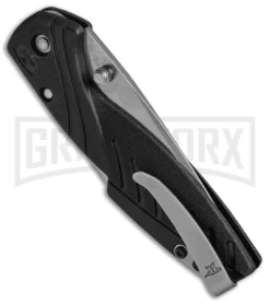 Buck Knives Buck 365 Rival II Black Lock Back Knife - Stonewash Plain -Knives Sale Online Shop Buck 365 Rival II LB SW 0365BKS B BHQ 51759 jr side large