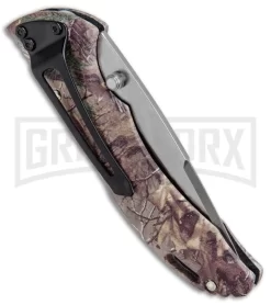 Buck Knives Buck Bantam BLW RealTree Xtra Camo Folding Knife - Satin Plain -Knives Sale Online Shop Buck Bantam BLW RealTree Xtra Camo 0285CMS18 B BHQ 15535 jr side 2 large