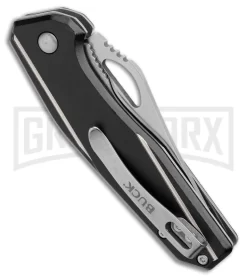 Buck Dealer Tin 247/246 Black Aluminum 2-for-1 Pocket Knife Satin Plain -Knives Sale Online Shop Buck Dealer Tin 247 246 LL Kit BHQ 141778 jr 247 side large