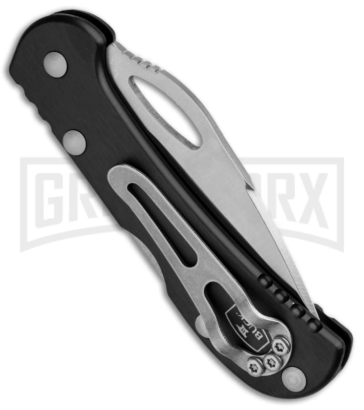 Buck Knives Buck Mini SpitFire Black Folding Knife - Satin Plain 3 Buck Knives Buck Mini SpitFire Black Folding Knife - Satin Plain - Image 3