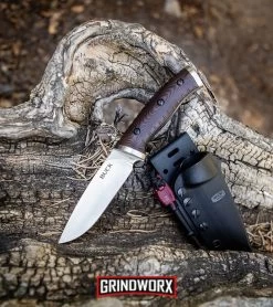 Buck Knives Buck Selkirk Micarta Fixed Blade Knife - Satin Plain -Knives Sale Online Shop Buck Selkirk Fixed Blade Knife Micarta Satin 0863BRS BHQ 27469 kp roots web large