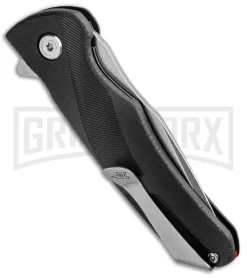 Buck Knives Buck Sprint Select Black Liner Lock Knife - Satin Plain -Knives Sale Online Shop Buck Sprint Select LL Black GFN Satin 0840BKS BHQ 92970 jr side large