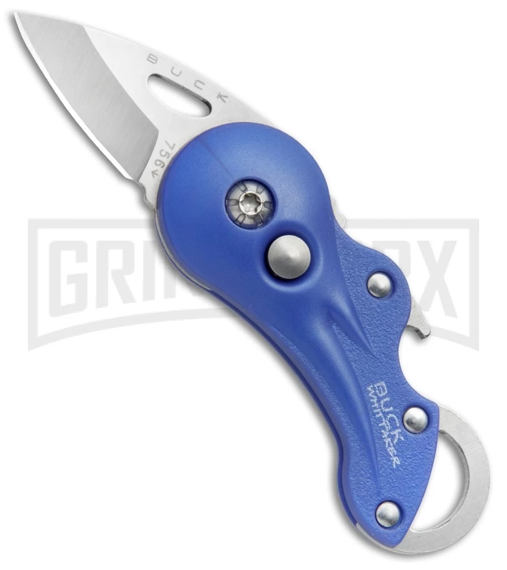 Buck Knives Transport 0756BLS-B1 Light Blue Folding Keychain Pocket Knife (Pln) 1 Buck Knives Transport 0756BLS-B1 Light Blue Folding Keychain Pocket Knife (Pln)