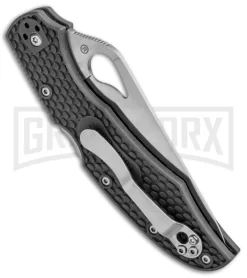 Byrd Cara Cara 2 Folding Knife Gray FRN - Satin Plain -Knives Sale Online Shop Byrd Cara Cara 2 LB Grey FRN Satin BY03PGY2 BHQ 86887 jr side large