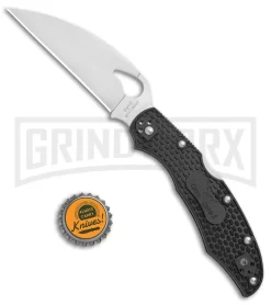 Byrd Cara Cara 2 Folding Knife Black FRN Wharncliffe - Satin Plain -Knives Sale Online Shop Byrd Cara Cara 2 LB Wharncliffe Black Satin BY03PBKWC2 BHQ 139732 jr bottlecap large