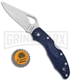 Byrd Meadowlark 2 Blue FRN Folding Knife - Satin Plain -Knives Sale Online Shop Byrd Meadowlark 2 LB Blue FRN Satin BY04PBL2 BHQ 89819 jr bottlecap large