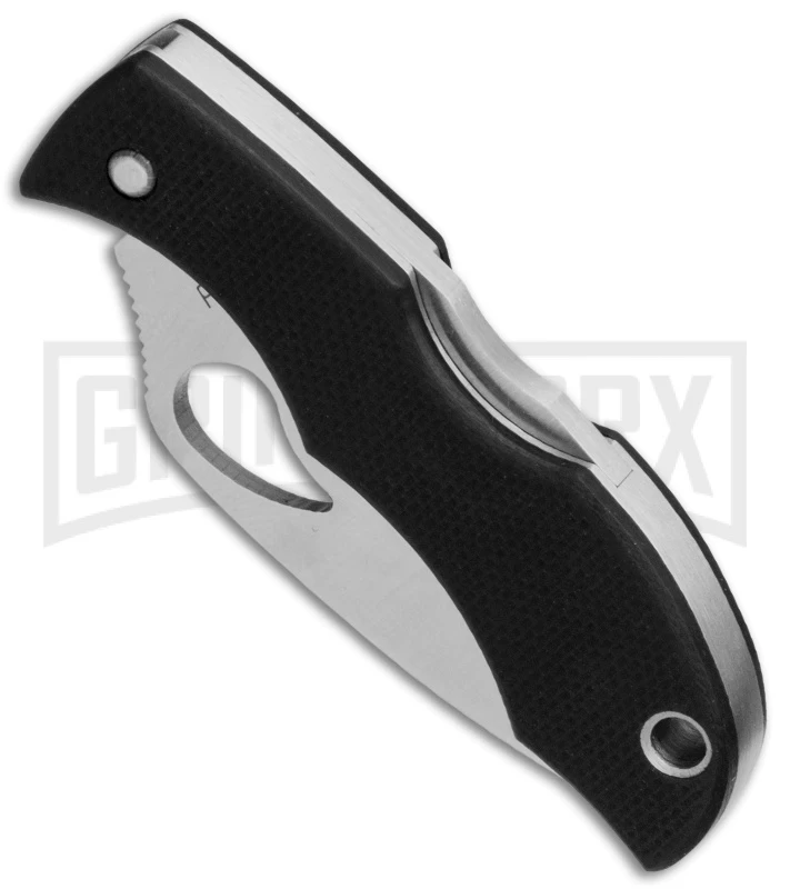 Byrd Starling 2 Black G-10 Folding Knife - Satin Plain 2 Byrd Starling 2 Black G-10 Folding Knife - Satin Plain - Image 2