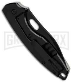 CRKT Limited Release Pilar III Frame Lock Knife Jade G-10 (3" Black D2) -Knives Sale Online Shop CRKT Blade HQ Exclusive Pillar III FLK Jade G10 3in Black D2 BHQ 141312 td side large
