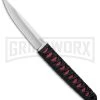 CRKT Burnley Obake Red Nylon Fixed Blade Knife - Satin Plain