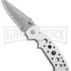 CRKT Crawford Kasper Professional Folding Knife - Gray Serr