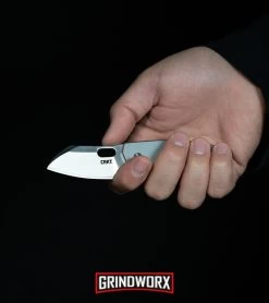 CRKT Pilar Stainless Steel Folding Knife - Satin Plain -Knives Sale Online Shop CRKT Pilar Frame Lock Knife Stainless Steel Satin 5311 BHQ 51848 kp in hand web large