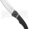 CRKT Ripsnort II Black Liner Lock Knife - Satin Plain