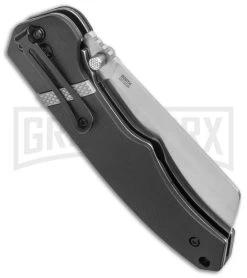 CRKT Ripsnort II Black Liner Lock Knife - Satin Plain -Knives Sale Online Shop CRKT Ripsnort SA Assist Glass Reinfrced Nylon LL Satin BHQ 138964 jr side large