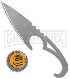 CRKT Williams SDN Skeletonized Steel Fixed Blade - Bead Blast Plain -Knives Sale Online Shop CRKT Williams SDN Fixed Blade BB BHQ 138978 jr bottlecap large