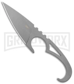 CRKT Williams SDN Skeletonized Steel Fixed Blade - Bead Blast Plain