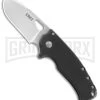 CRKT Vox Batum Compact Black G-10 Folding Knife - Satin Plain