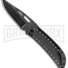 CRKT Desta Black Folding Knife - Black Stonewash