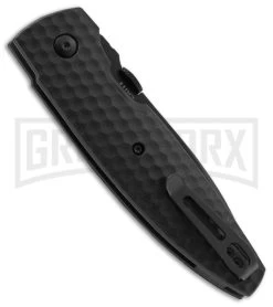 CRKT Lucas Burnley Aux Black Folding Knife - Black Serr -Knives Sale Online Shop CRKT lucas burnley aux black black 1221K BHQ 51816 er side large