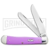 Case Cutlery Lilac Ichthus Trapper Knife