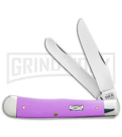 Case Cutlery Lilac Ichthus Trapper Knife