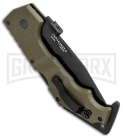 Cold Steel AK-47 OD Green G-10 Folding Knife - Black Plain -Knives Sale Online Shop Cold Steel AK 47 LB OD Green G 10 Black 58MVG BHQ 33095 jr side large