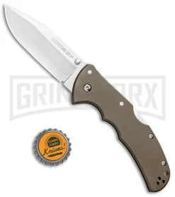 Cold Steel Code-4 Clip Point Folding Knife - Satin Plain 8 Cold Steel Code-4 Clip Point Folding Knife - Satin Plain -Knives Sale Online Shop Cold Steel Code 4 CP LB Satin 58PC BHQ 15397 jr bottlecap large