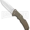 Cold Steel Code-4 Clip Point Folding Knife - Satin Plain
