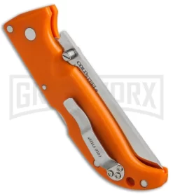 Cold Steel Blaze Orange Finn Wolf Lockback Knife - Satin Plain -Knives Sale Online Shop Cold Steel Finn Wolf LB Blaze Orange 20NPRYZ BHQ 51987 jr side large
