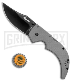 Cold Steel 62NGMLV Medium Espada Gray Tri-Ad Lock Knife - Black 8 Cold Steel 62NGMLV Medium Espada Gray Tri-Ad Lock Knife - Black -Knives Sale Online Shop Cold Steel Medium Espada Tri Ad Gray Black 62NGMLV BHQ 49825 jr bottlecap large