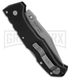 Cold Steel Pro Lite Black GFN Clip Point Tri-Ad Lock Knife - Satin Plain -Knives Sale Online Shop Cold Steel Pro Lite Clip Point Tri Ad Lock Knife Black GFN 3in SW BHQ 51988 td side large