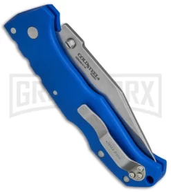 Cold Steel Pro Lite Blue GFN Folding Knife - Clip Point Satin -Knives Sale Online Shop Cold Steel Pro Lite Pro GFN Blue Clip Point 20NSCLU BHQ 51989 jr side large
