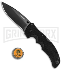 Cold Steel Recon 1 S35VN Folding Knife - Spear Point Black Plain -Knives Sale Online Shop Cold Steel Recon 1 Standard CPM S35VN CS27BS BHQ 83442 jr bottlecap large